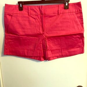 NWOT Solid Hot Pink NY&Co Cuffed Shorts